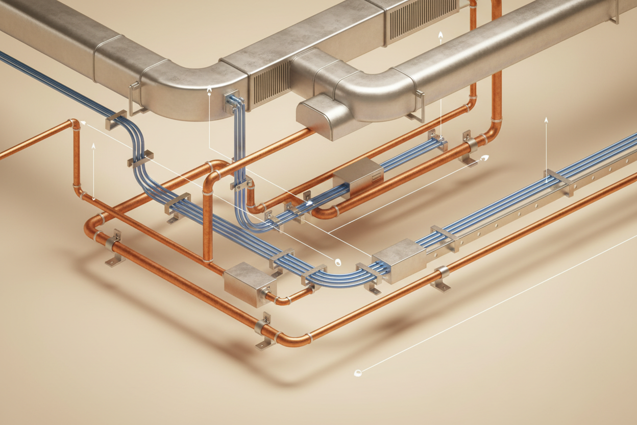 Premium MEP Systems Schematic - Warm Ambient